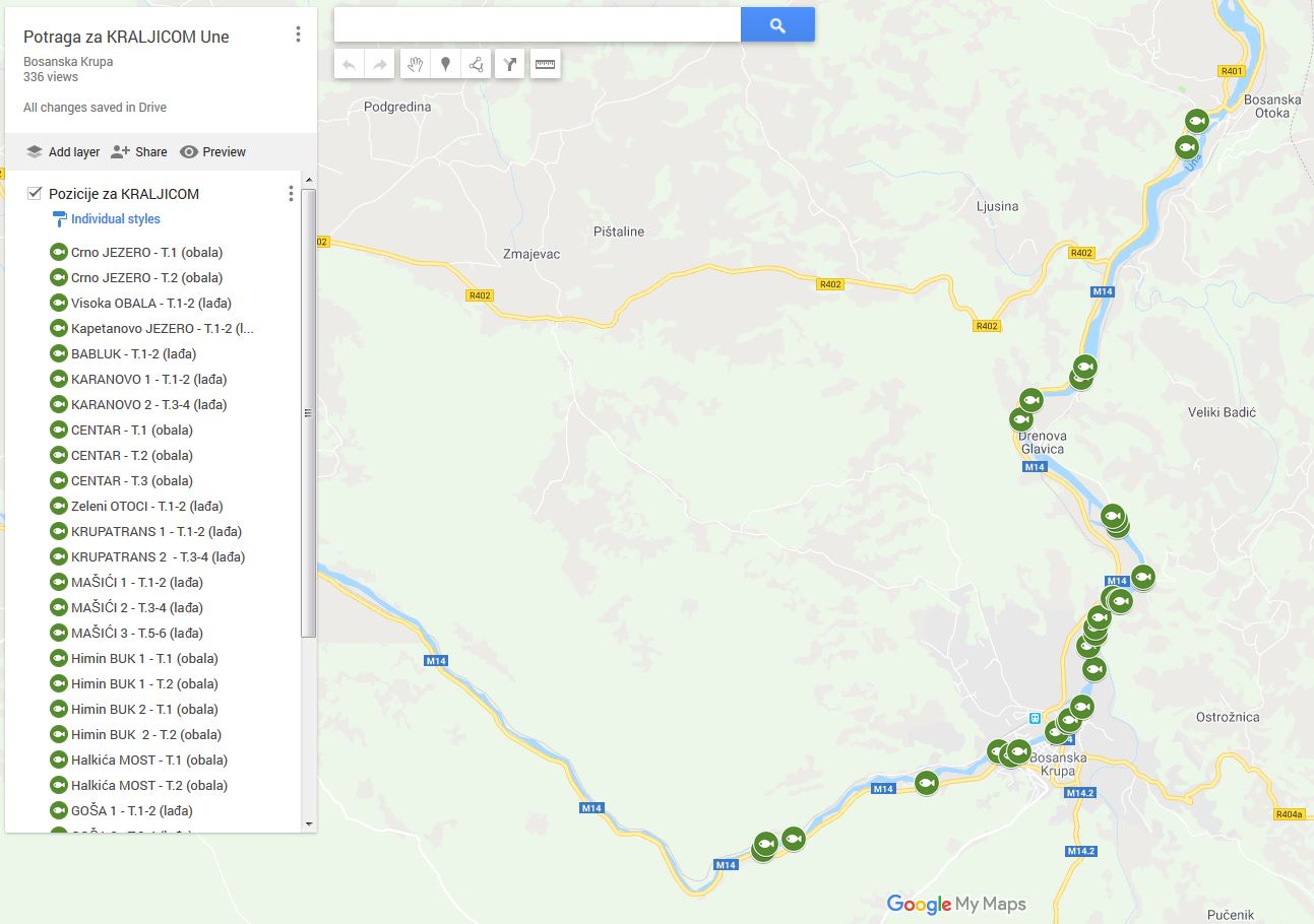 You are currently viewing Google MAP: pozicije KRALJICA